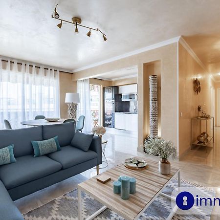 Air-Conditioned Apartment With Terrace Sea View ニース エクステリア 写真