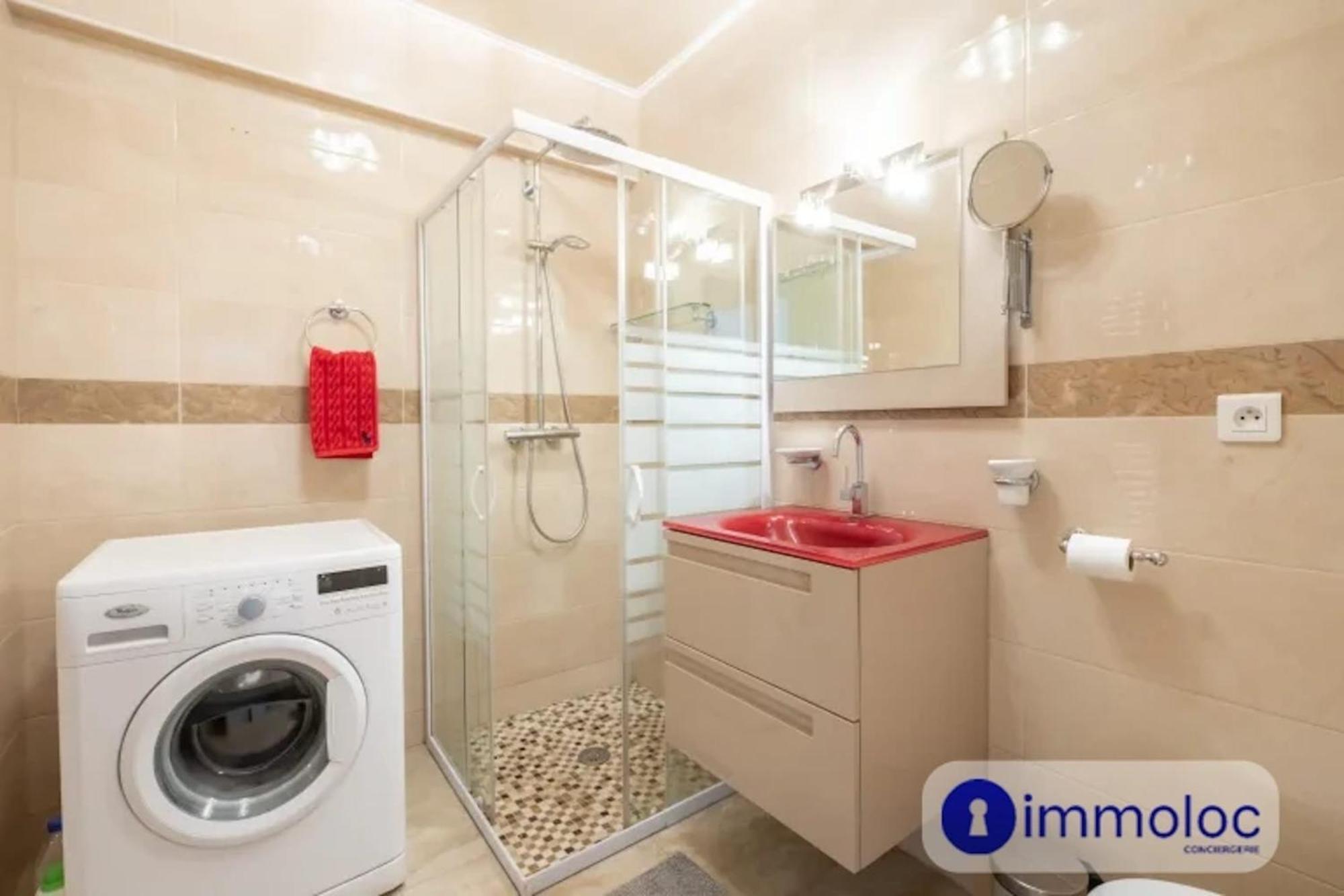 Air-Conditioned Apartment With Terrace Sea View ニース エクステリア 写真